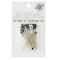 12 Packs: 40 ct. (480 total) 2" Black & White Corsage & Boutonniere Pins by Loops & Threads™